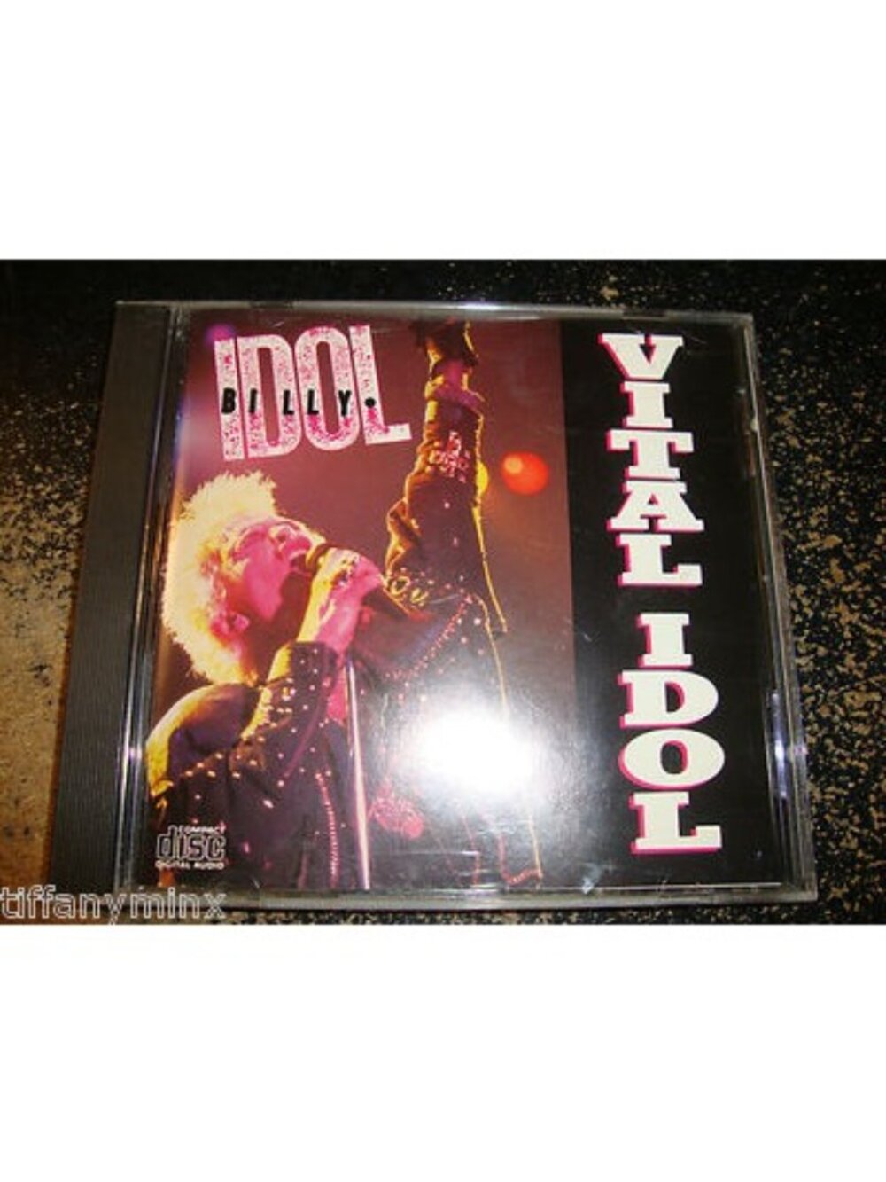 BILLY IDOL cd VITAL IDOL bmg club issue